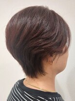 トゥルートラスト アン 下石田店(True Trust un)&nbsp;赤み消しカラークールショート顔まわりレイヤーブラウン