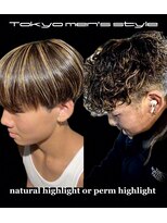 メンズココ メンズパーマ 韓国ヘア 日本橋店(MENS COCO)&nbsp;ハイライトパーマorハイライトナチュラル