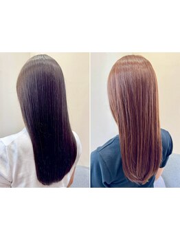 【NEW髪質改善◆アシッドシェイパー】ダメージレスにクセ緩和！悩みに合わせたTRで美髪＆艶髪に☆【都城】