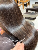 アース 武蔵境店(HAIR & MAKE EARTH) 5年ぶりの縮毛矯正も安心!30代女性のうねりを解決しツヤ髪へ