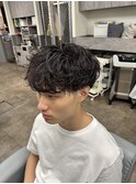 MEN’S HAIR/波巻ツイストスパイラル/フェザーパーマ/本町