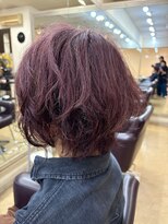 シャンプーボーイアネックス(SHAMPOO BOY Annex)&nbsp;大人可愛いパーマボブby ERINA