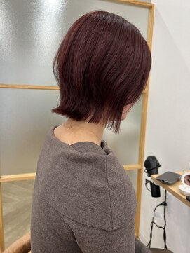 リノ 船橋(Lino) 大人ガーリー/ダークアッシュ/ミディアムレイヤーカット［船橋］