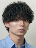 フィフス 渋谷(fifth) 渋谷センターパートルーズパーマシャドウパーマ波巻きパーマ緩め