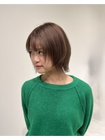 アルジャーノンシロ(ALGERNON shiro)&nbsp;ミニボブ/レイヤーボブ/顔周り【和田一】
