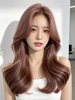 エイチ 大阪梅田(H)&nbsp;ショートウルフミニボブバレイヤージュアッシュグレージュ50代