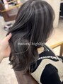 グロウ 恵比寿(grow) グレージュハイライトで透明感UP