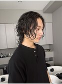 【iLi×HIRAI】メンズミディアムパーマ