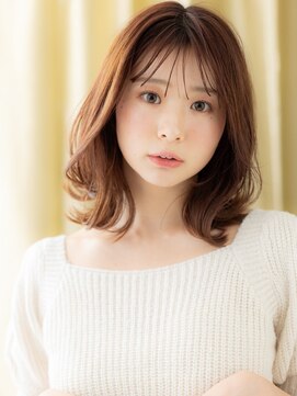 カバーヘア ブリス 戸田公園西口店(COVER HAIR bliss) ミルクブラウンクラゲヘアくびれレイヤーミディアム20代30代X