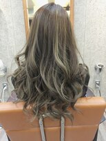 フィックス ヘアー(FIX hair)&nbsp;グラデーション3Dメッシュ☆/大人かわいい/カーキグレージュ