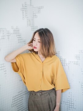 グランシャリオ 笹塚店(Grand Chariot) 【GrandChariot 笹塚】大人可愛いおしゃれなグラデボブ