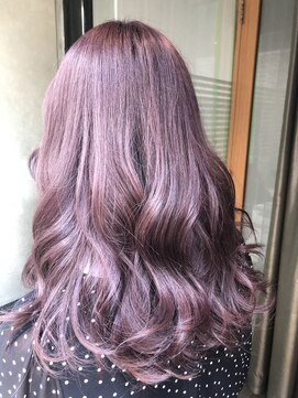 リゼル ユア 渋谷(RISEL YUA) パープルアッシュのガーリー秋ヘア