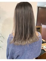 レイラバイアフロート 吉祥寺(Lila by afloat)&nbsp;ミルクティーグレージュ×エアータッチ【アフロート小笠原】