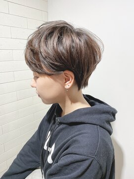 エイト 溝の口店(EIGHT) 【EIGHT溝の口】お客様スタイル_デザインカラー切りっぱなしボブ