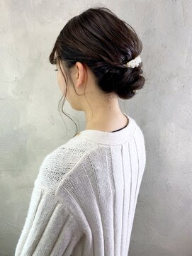 アイティー バイ アルバム 中野店(IT by ALBUM) フルアップアレンジ_厚めバングローライトスリークボブ_ba279331