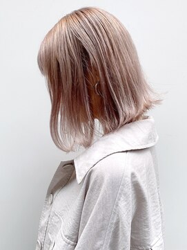 アイティー バイ アルバム 浦和店(IT by ALBUM) ライトベージュ_ココアブラウンフリンジウェーブ_ba295371