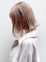 アイティー バイ アルバム 浦和店(IT by ALBUM) ライトベージュ_ココアブラウンフリンジウェーブ_ba295371