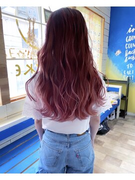 トーク 伊丹本店(TAL'KE) TAL'KE/バレイヤージュ×ピンク_764