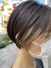 インナーカラー、ポイントカラーでいつもの自分をワンランクUP！！【川崎/川崎駅西口】