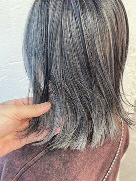 ボックスミコ(Box mico.) クールなハイライトでモテ髪かっこいいボブ★