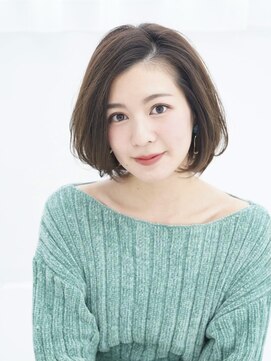 ヘアリゾート粋 ティガ 池袋店(tiga) 【新宿三丁目：山崎実奈緒】大人な上品ショートボブ【池袋】
