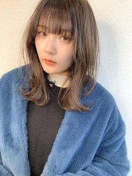 オグジュアリー 表参道(aux.) ナチュラルに可愛くニュアンスレイヤー