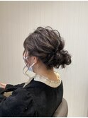 お呼ばれヘアセット