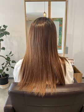 ファラヘアー(fara hair) 赤み→グレージュ