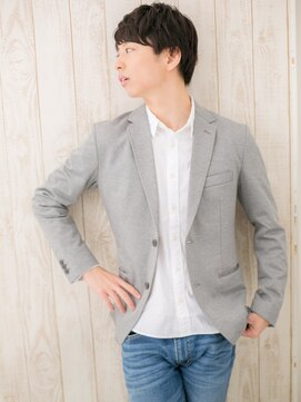 グルーミングサロン バーバー キャッスル 北浦和西口(Grooming salon Barber Castle) ビジネスにも◎ブラウンマッシュルームヘアQ