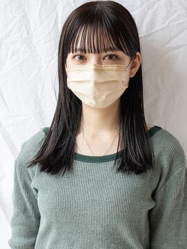 アフロート ギンザ(AFLOAT GINZA) 【白川】20代30代40代ストレートヘアパールグレー23.2.8