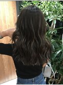 ハイライトショートヘアダブルカラーイルミナカラーオージュア