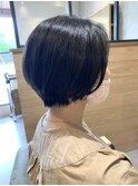 小顔カット　ショートボブ　春日　20代30代40代