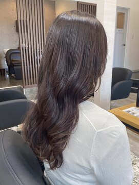 アトリエコア(Atelier Coa) 髪質改善トリートメントミルクティーベージュカラーくびれヘア