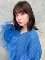 オーブ ヘアー ティティー 三宮店(AUBE HAIR titty) 20代・30代_ワイドバングロブ