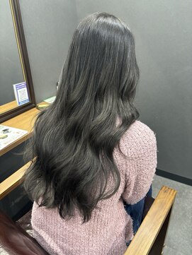 ボアップ(boappu) #ロングヘア#オリーブカラー#トリートメント#透明感カラー