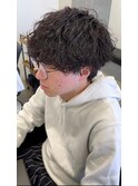 波巻きパーマ/水戸/メンズカット/フェード/波巻きパーマ