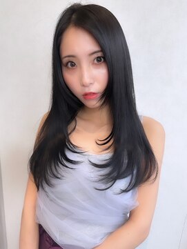 アース 新瑞橋店(HAIR&MAKE EARTH) ワンカールレイヤー×dark griege