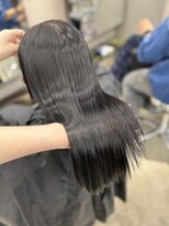 ペレ 栄店(PELE)&nbsp;デザインカラー/レイヤーカット/ウェットヘア/オリーブベージュ