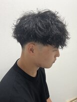 ニアウ 太田店(Niau)&nbsp;メンズマッシュツイストスパイラルパーマ質感重視カール