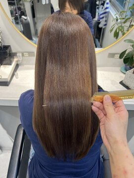 トランス(TRUNS) ケアカラー＋髪質改善ULTOWAトリートメント