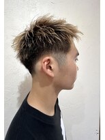 ロッコ(ROCCO) スパイキーショート×フェード