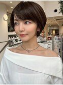 イメチェン前髪小顔ショート_表参道/原宿