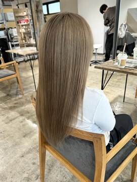 ニュート(Neut ) ホワイトベージュケアブリーチダブルカラーミルクティーベージュ