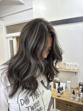 エトラ 渋谷店(etora) 小顔へア アッシュカラーグレージュハイライトカラー◎