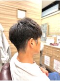 20代30代王道爽やかイケメンツーブロックマッシュ