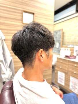 銀座マツナガ 神田店 20代30代王道爽やかイケメンツーブロックマッシュ