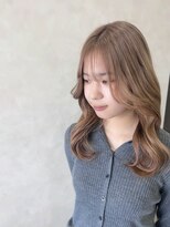 キング(K!ng)&nbsp;縮毛矯正髪質改善ハイライトレイヤーカット楠葉美容室エクステ