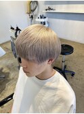 ハイトーンカラー/メンズカット