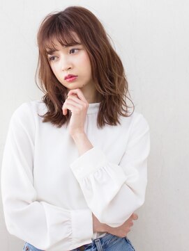 ジプソ 池袋西口(Gypso) ブラウンミディー髪質改善カラーカットトリートメント9/池袋駅