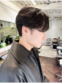 【白石】センターパートメンズカット韓国ヘア学割原宿